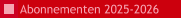 Abonnementen 2025-2026
